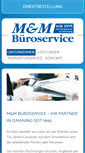 Mobile Screenshot of mmservice.de