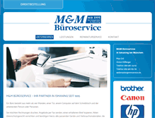 Tablet Screenshot of mmservice.de